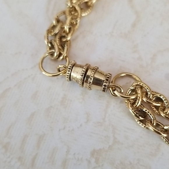 Vintage 1920s Art Deco CAMPHOR GLASS Pendant Neckace - Picture 9 of 16